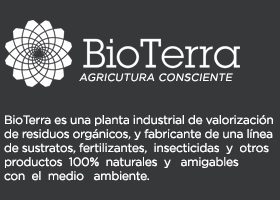 BioTerra logo y descripción